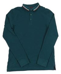 Tmavozelené polo triko M&S