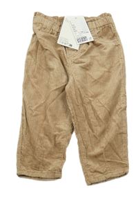 Nové - Béžové manšestráky H&M