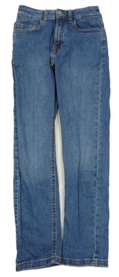 Tmavomodré skinny rifle Mango