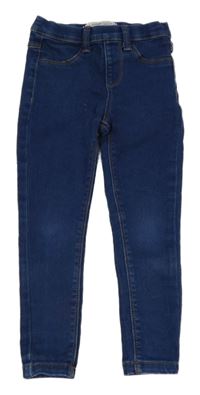 Modré teplákové džegíny Denim Co.