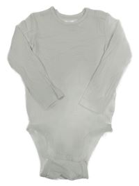 Bílé žebrované body H&M