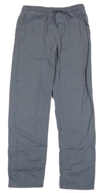 Modrošedé teplákové slim rifle Denim Co.