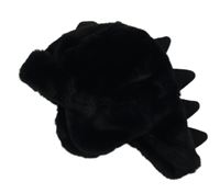 Čierna kožušinová čapica s ostny zn. Next