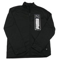 Černá sportovní propínací mikina Puma