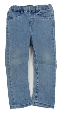 Modré skinny rifle H&M
