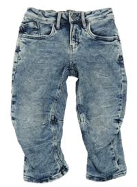 Modré teplákové 3/4 rifle Garcia Jeans