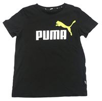 Černé tričko s logem Puma 