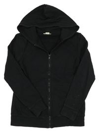 Čierna prepínaci mikina s kapucňou H&M