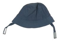 Modrošedý mušelínový klobouk Zeeman 