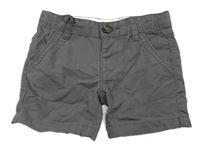 Šedé riflové kraťasy C&A