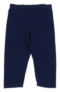 Tmavomodré elastické legíny Alive