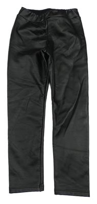 Černé potažené legíny Calzedonia