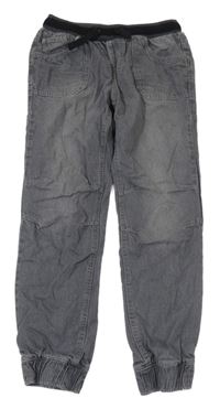 Šedé podšité cuff rifle Yigga