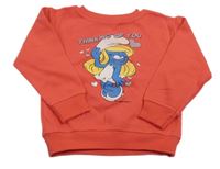 Jahodová mikina so Šmoulinkou