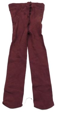 Vínové pančuchy H&M