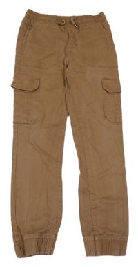 Hnedé cargo cuff rifle YIGGA