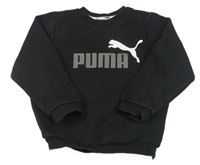 Černá mikina s logem Puma