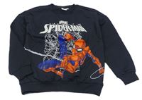 Tmavomodrá mikina so Spidermanem Marvel