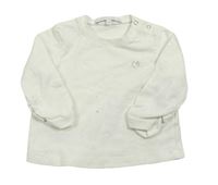 Bílé triko s kamínky Gymp