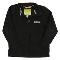 Čierna fleecová prepínaci funkčná mikina Regatta