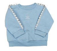 Světlemodrá mikina s logem Adidas