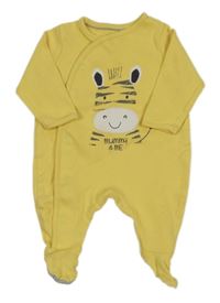 Žlutý overal se zebrou C&A