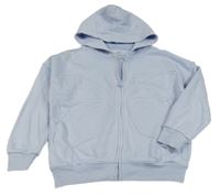 Svetlomodrá prepínaci mikina s motýlom a kapucňou M&S