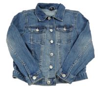 Modrá rifľová bunda H&M