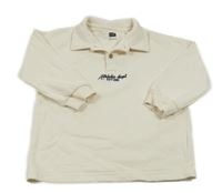 Svetlobéžová polo mikina s nápisom F&F