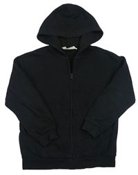 Čierna prepínaci mikina s kapucňou H&M