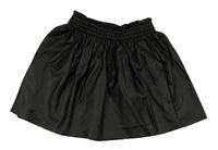 Čierna koženková sukňa H&M