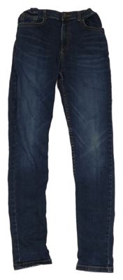 Tmavomodré skinny rifle zn. River Island