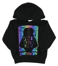Čierna mikina so StarWars a kapucňou H&M