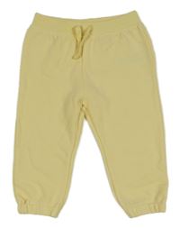 Žluté žebrované tepláky Primark