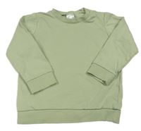Svetlozelená mikina H&M