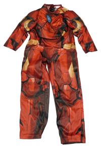 Kostým - Červený overal - Iron man Tu