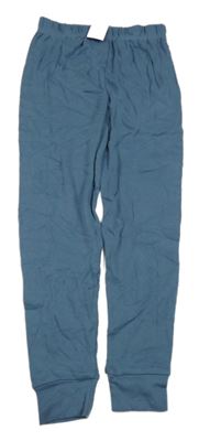 Nové - šedomodré spodné nohavice