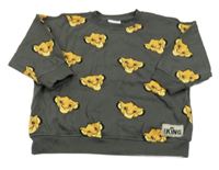 Antracitová mikina so Simbou Disney