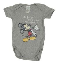 Šedé body s Mickeym Disney