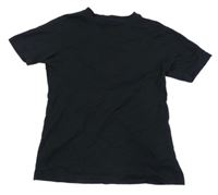 Černé tričko Zara