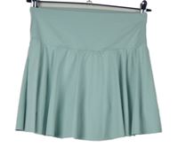 Dámska svetlomodrá športová sukňa so všitými kraťasy
