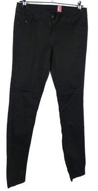 Dámské černé elastické skinny rifle New Look 