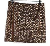 Dámska bronzová flitrová sukňa Dorothy Perkins