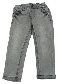 Sivé skinny rifle Denim Co