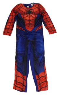 Kostým- červeno-modrý overal se Spidermanem 