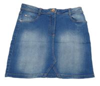 Modrá rifľová sukňa George