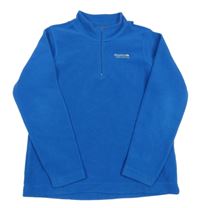 Modrá fleecová funkčná mikina s logom REGATTA