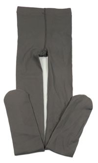 Šedé silonkové punčocháče