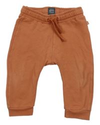 Hnědé baggy tepláky 