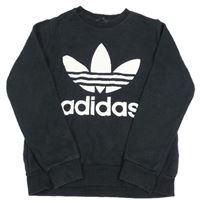 Čierna mikina zn. Adidas